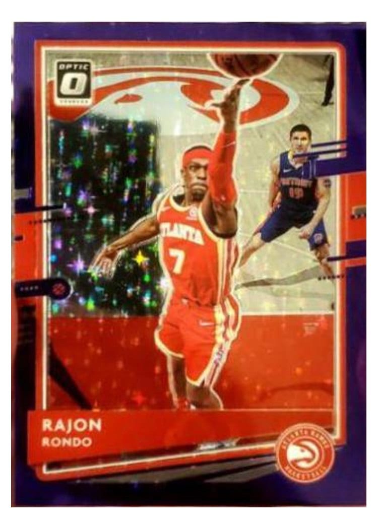2020-21 Donruss Optic Base Set Rajon Rondo #107 card