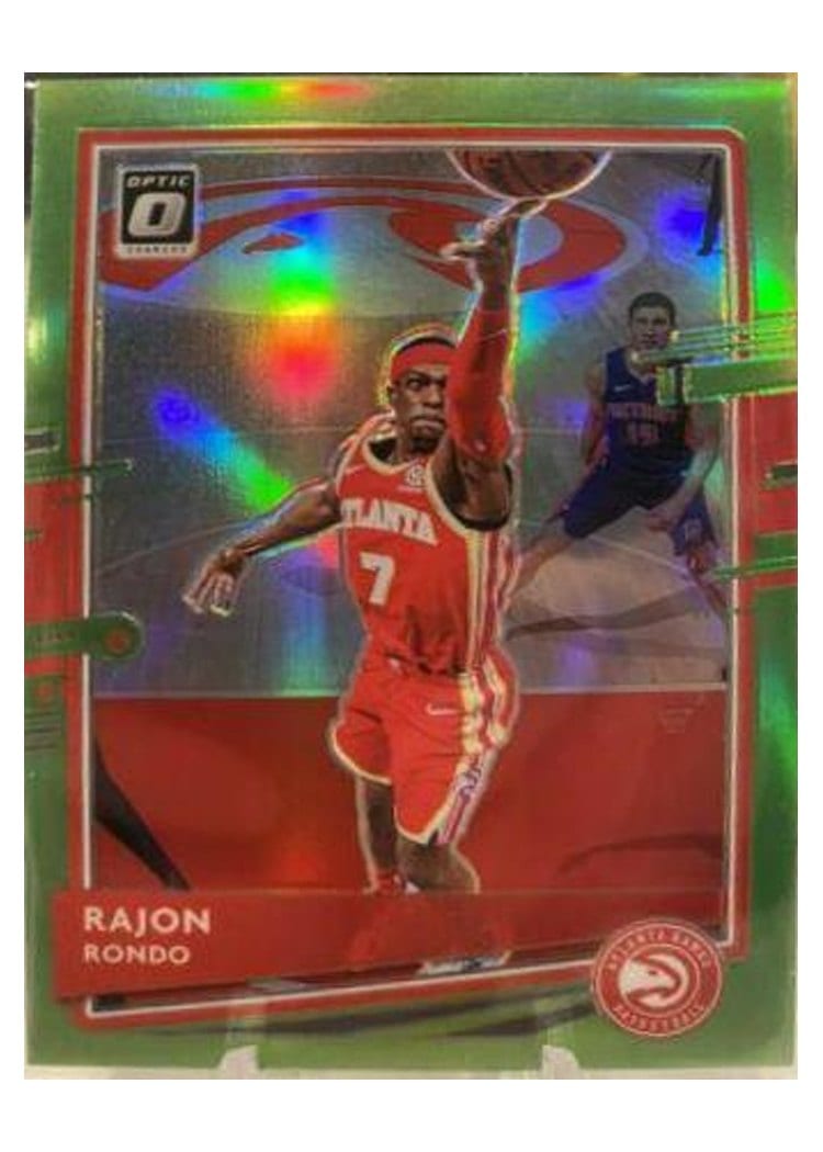 2020-21 Donruss Optic Base Set Rajon Rondo #107 card
