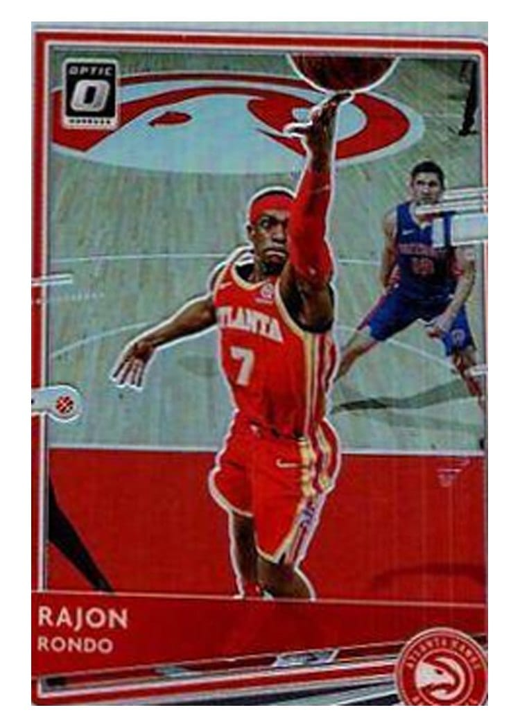 2020-21 Donruss Optic Base Set Rajon Rondo Fanatics #107 card