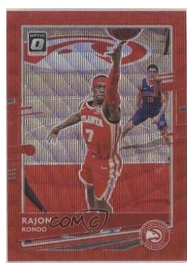 2020-21 Donruss Optic Base Set Rajon Rondo #107 card