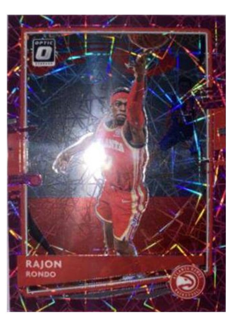 2020-21 Donruss Optic Base Set Rajon Rondo #107 card
