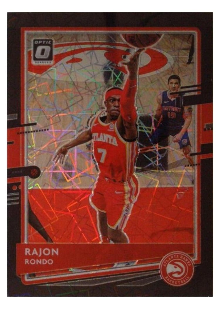 2020-21 Donruss Optic Base Set Rajon Rondo #107 card
