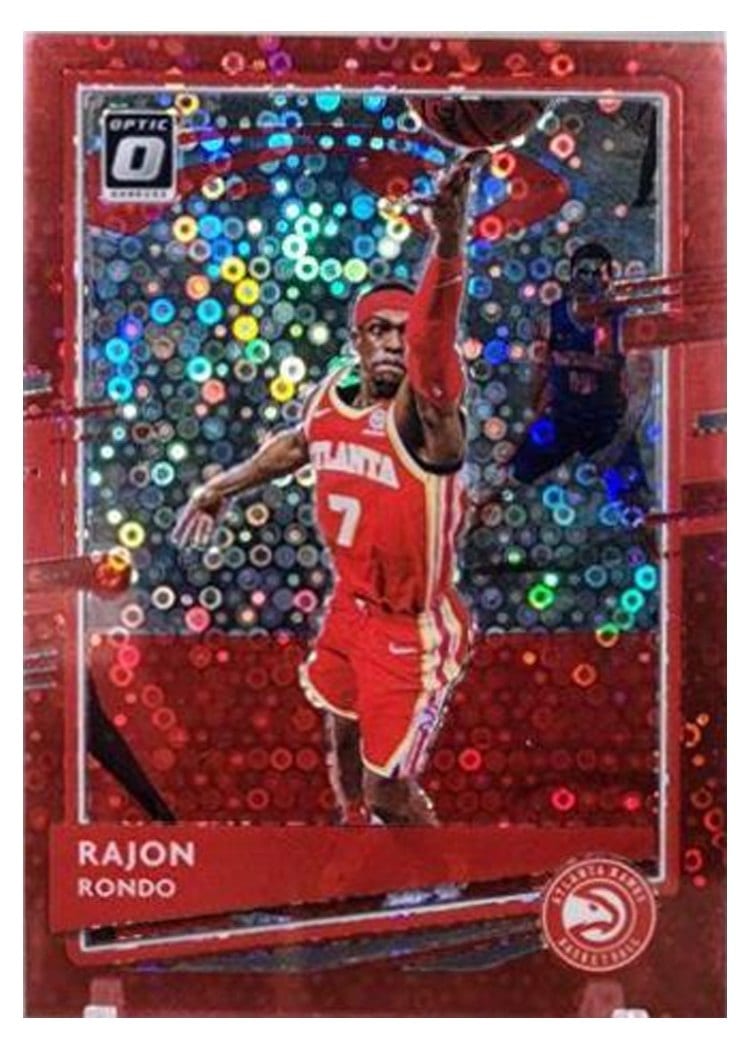 2020-21 Donruss Optic Base Set Rajon Rondo #107 card