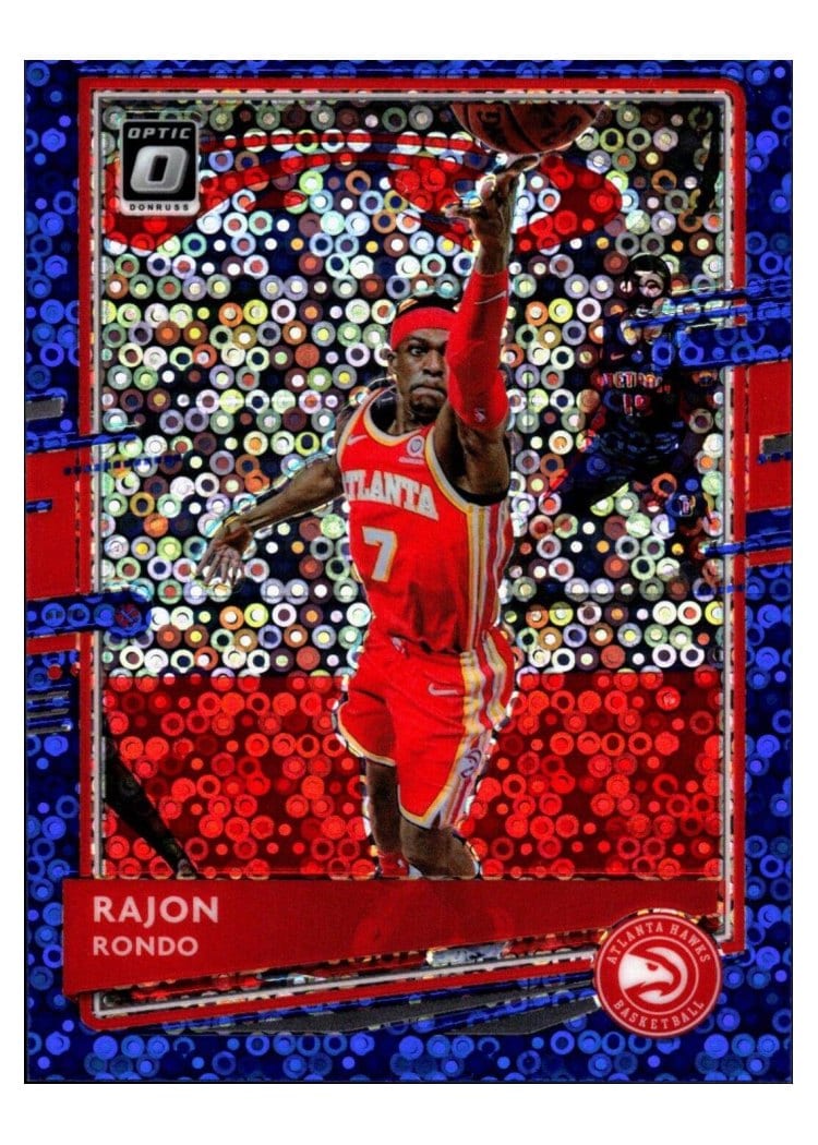 2020-21 Donruss Optic Base Set Rajon Rondo #107 card