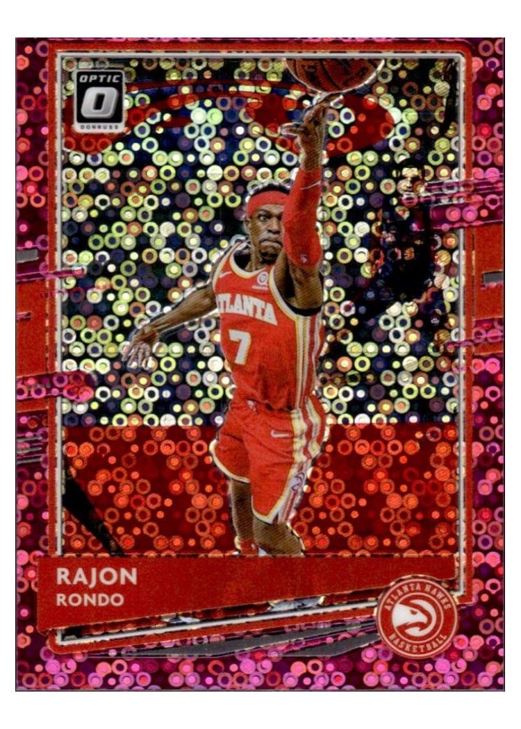 2020-21 Donruss Optic Base Set Rajon Rondo #107 card