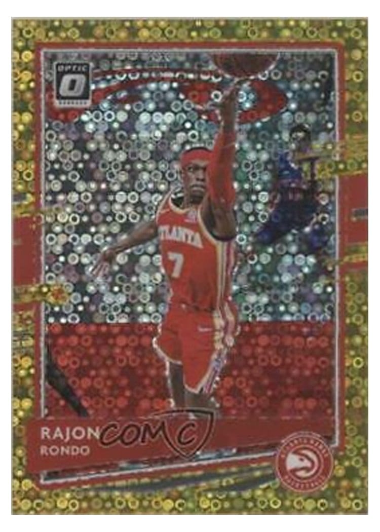 2020-21 Donruss Optic Base Set Rajon Rondo #107 card