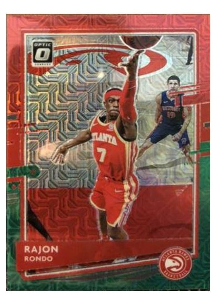 2020-21 Donruss Optic Base Set Rajon Rondo #107 card