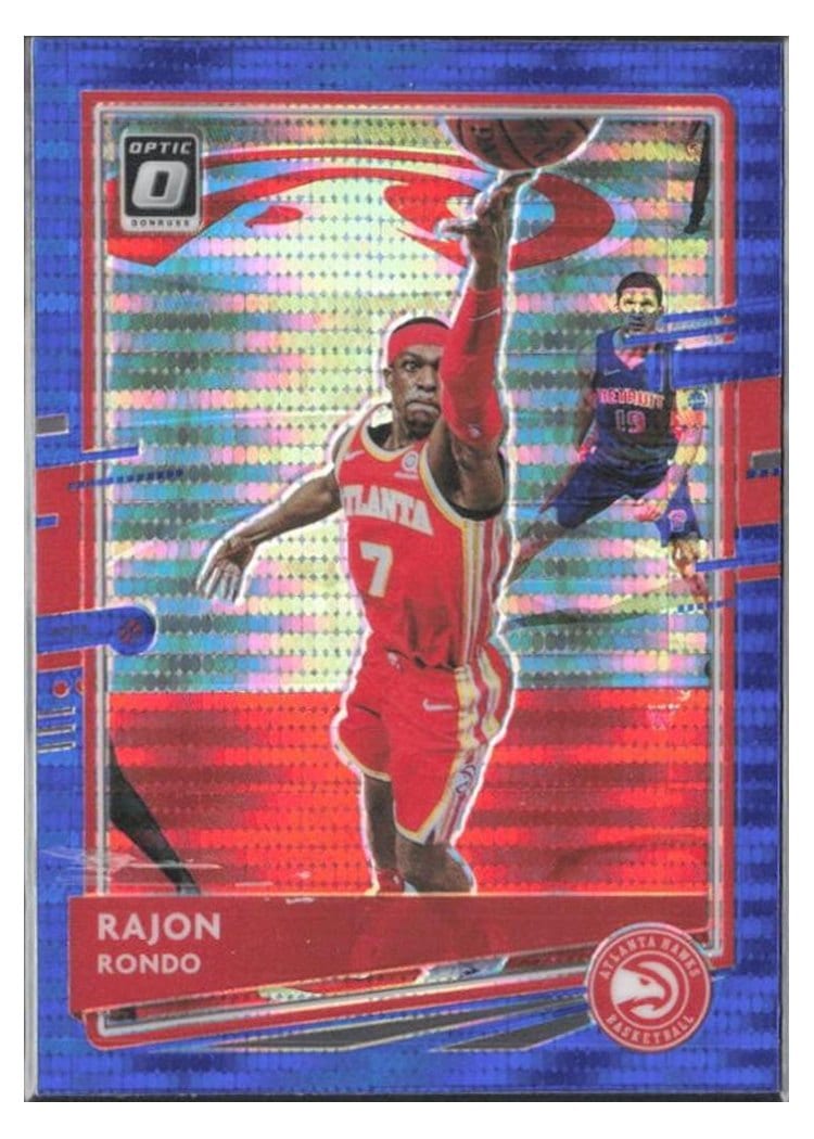 2020-21 Donruss Optic Base Set Rajon Rondo #107 card