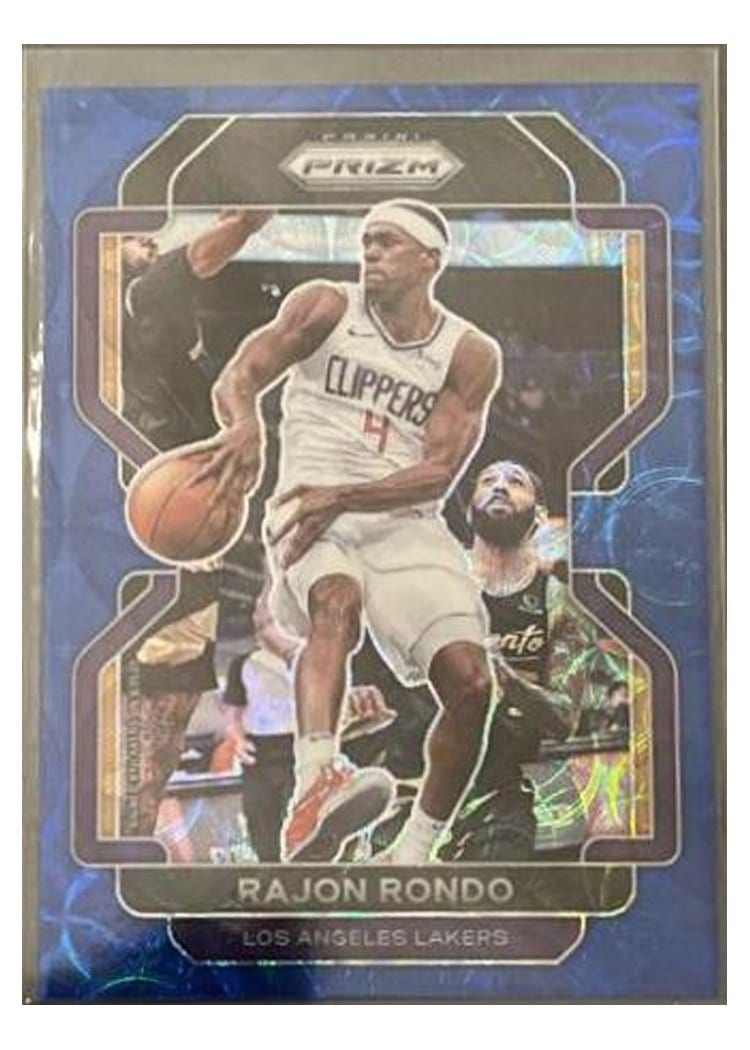 2021-22 Panini Prizm Base Set Rajon Rondo #104 card