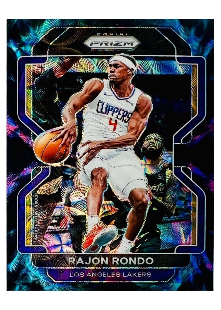 2021-22 Panini Prizm Base Set Rajon Rondo #104 card