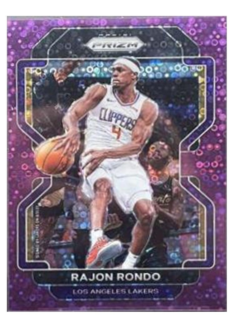 2021-22 Panini Prizm Base Set Rajon Rondo #104 card