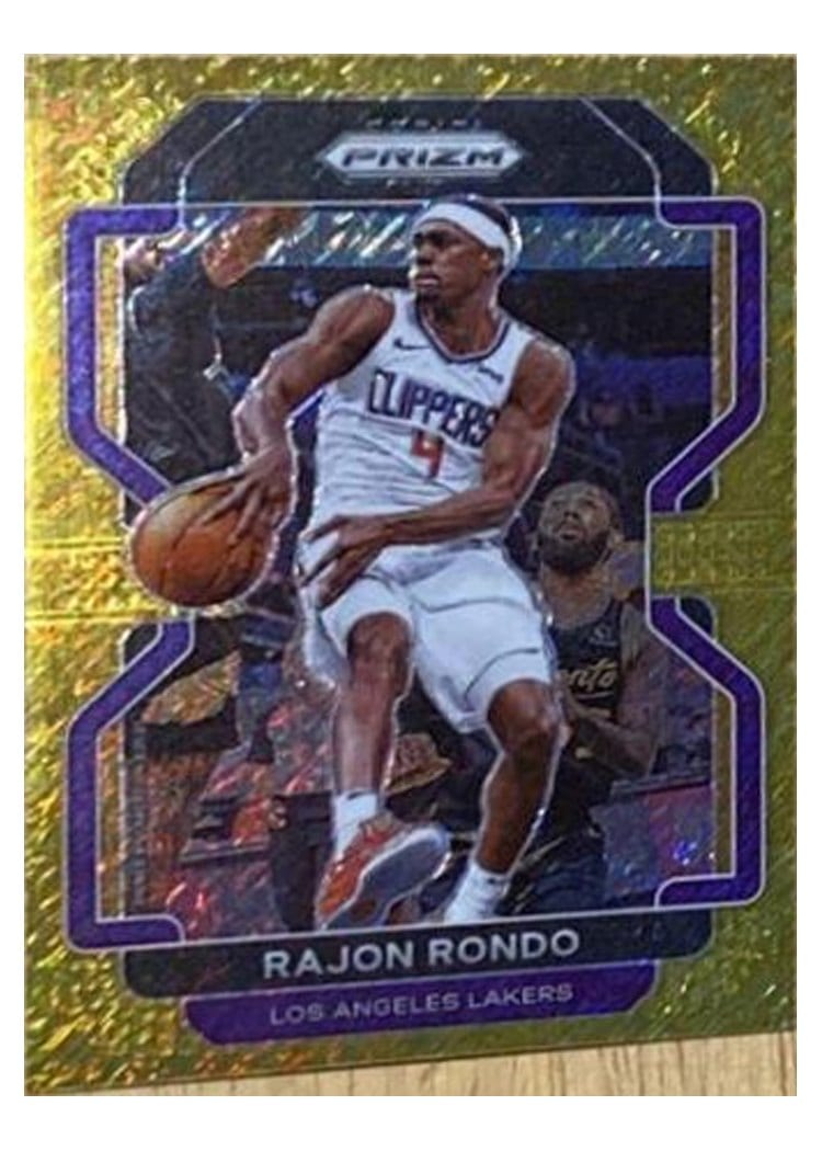 2021-22 Panini Prizm Base Set Rajon Rondo #104 card