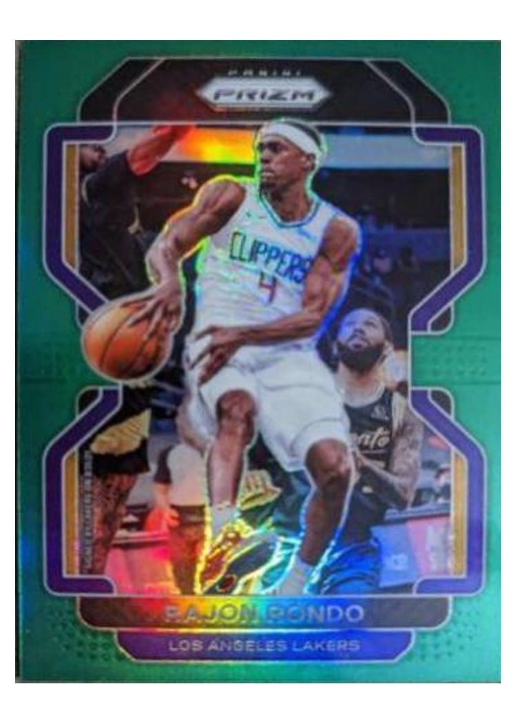 2021-22 Panini Prizm Base Set Rajon Rondo #104 card