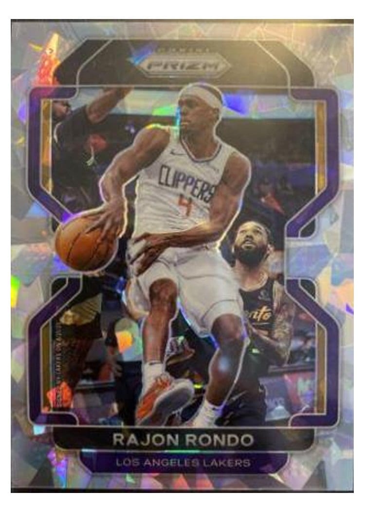 2021-22 Panini Prizm Base Set Rajon Rondo #104 card