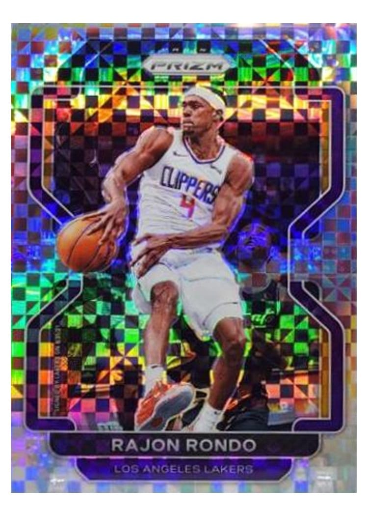 2021-22 Panini Prizm Base Set Rajon Rondo #104 card