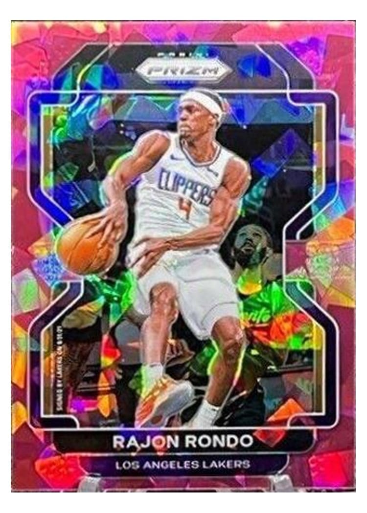 2021-22 Panini Prizm Base Set Rajon Rondo #104 card