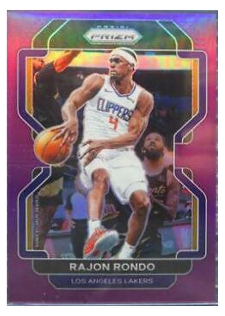 2021-22 Panini Prizm Base Set Rajon Rondo #104 card