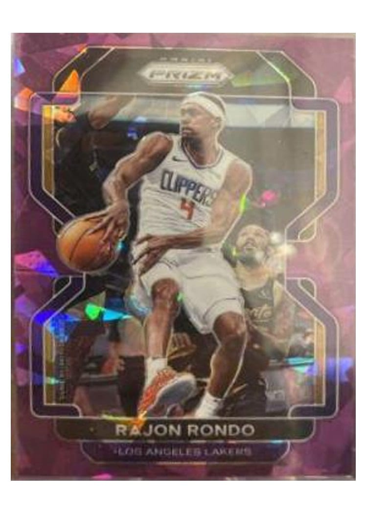 2021-22 Panini Prizm Base Set Rajon Rondo #104 card