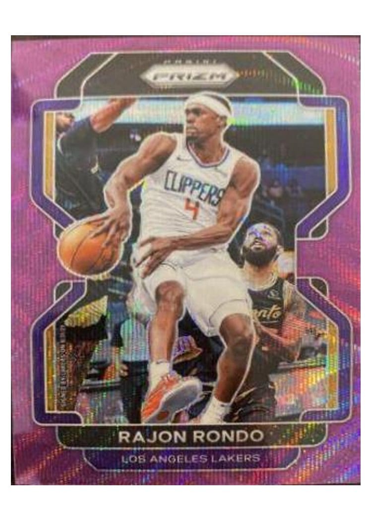 2021-22 Panini Prizm Base Set Rajon Rondo #104 card