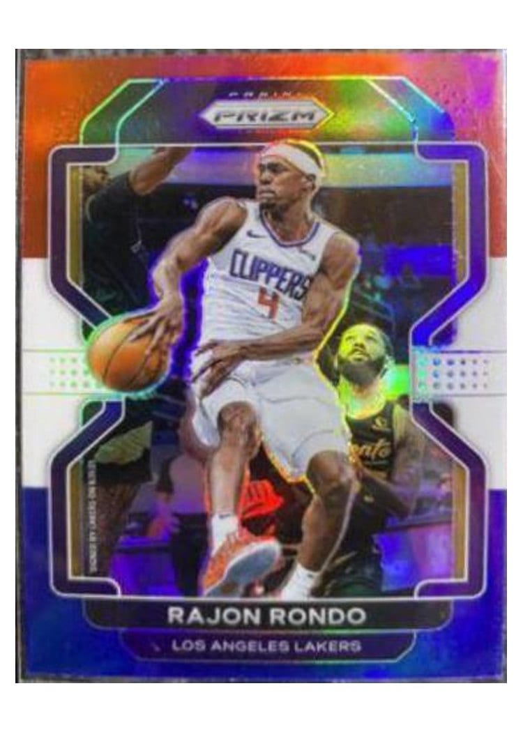 2021-22 Panini Prizm Base Set Rajon Rondo #104 card