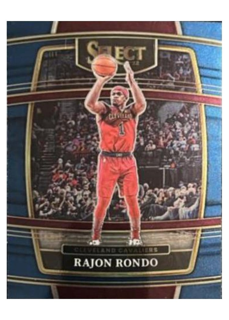 2021-22 Panini Select Base Set Rajon Rondo #34 card