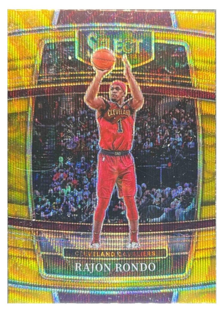 2021-22 Panini Select Base Set Rajon Rondo #34 card