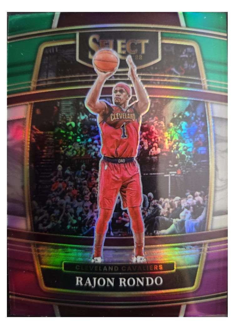 2021-22 Panini Select Base Set Rajon Rondo #34 card