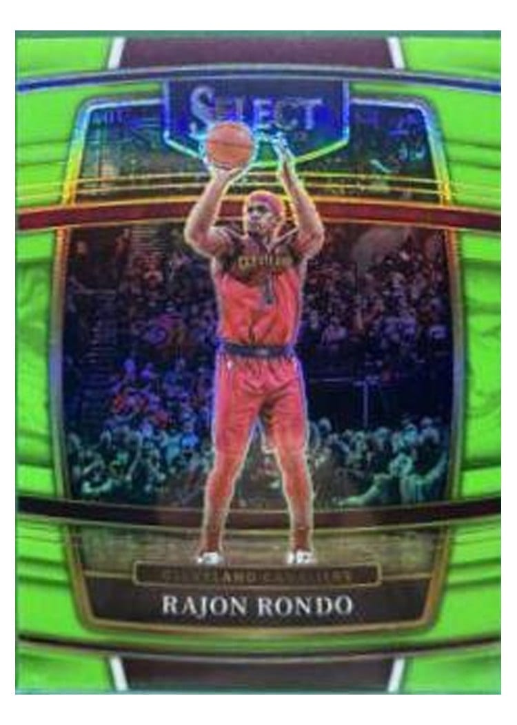2021-22 Panini Select Base Set Rajon Rondo #34 card