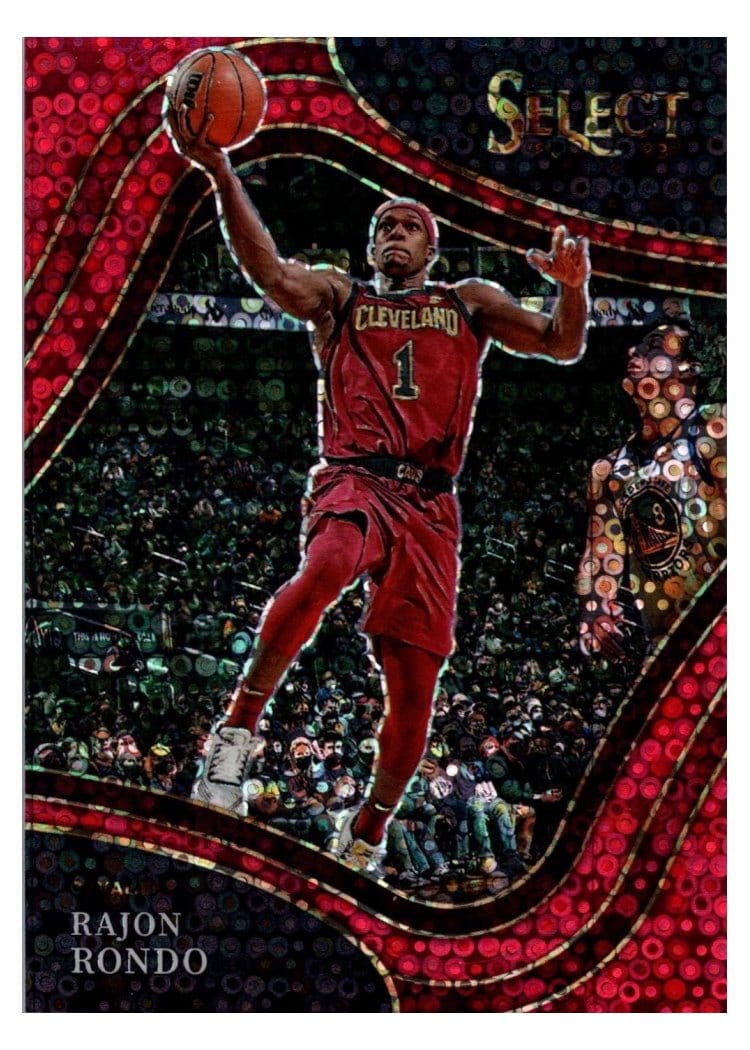 2021-22 Panini Select Base Set Rajon Rondo #34 card