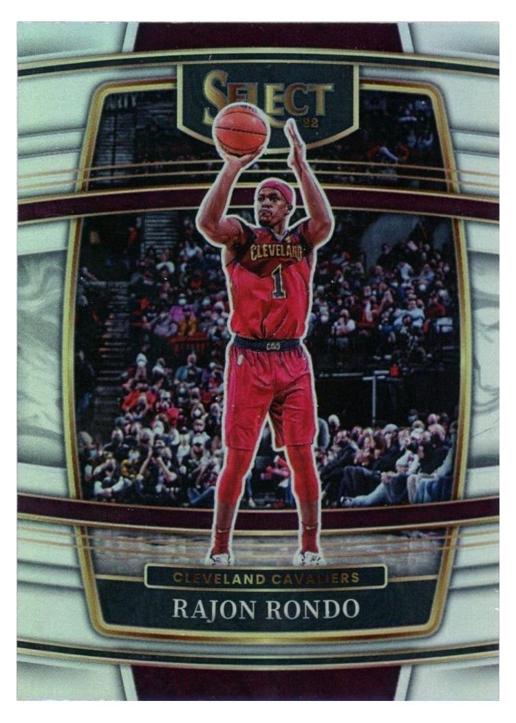 2021-22 Panini Select Base Set Rajon Rondo #34 card