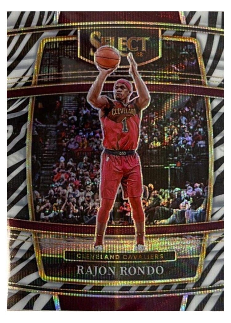 2021-22 Panini Select Base Set Rajon Rondo #34 card