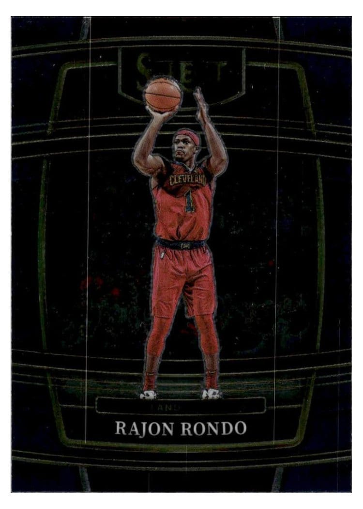 2021-22 Panini Select Base Set Rajon Rondo #34 card