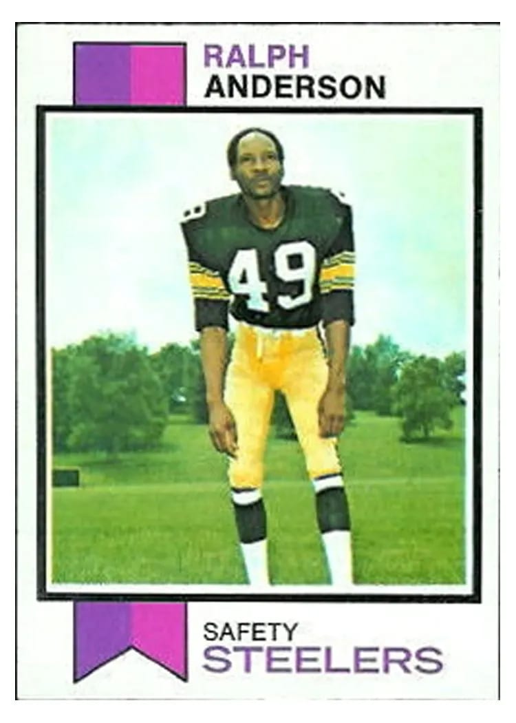 1973 Topps Ralph Anderson #357 card