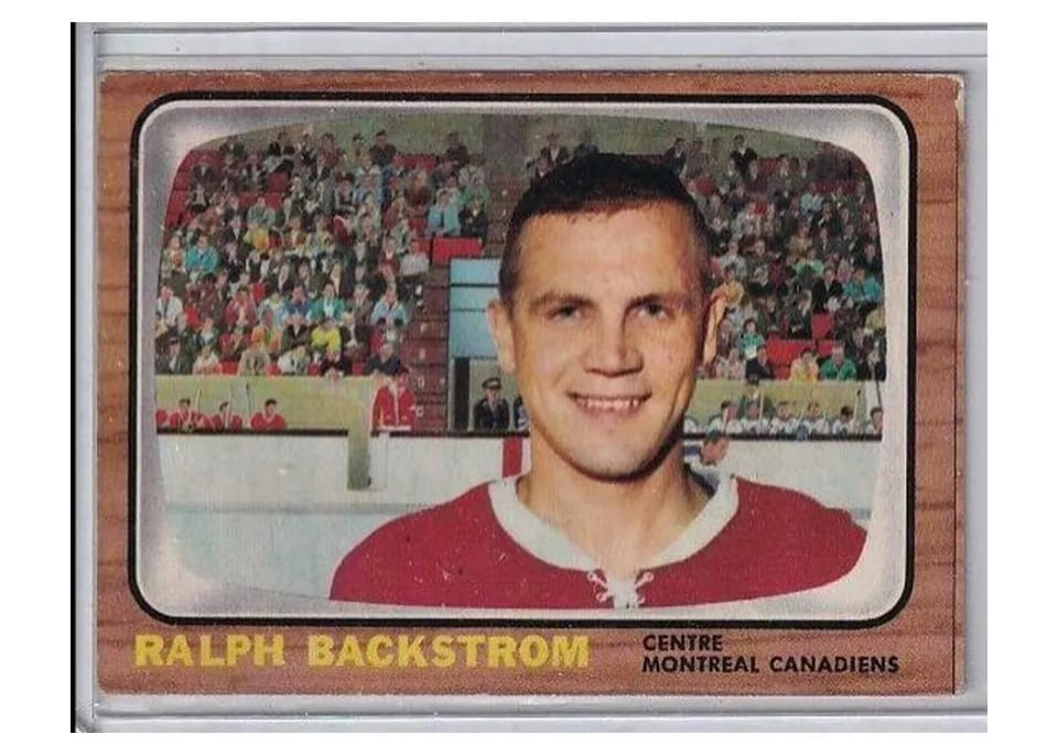 1966 Topps Ralph Backstrom #75 card