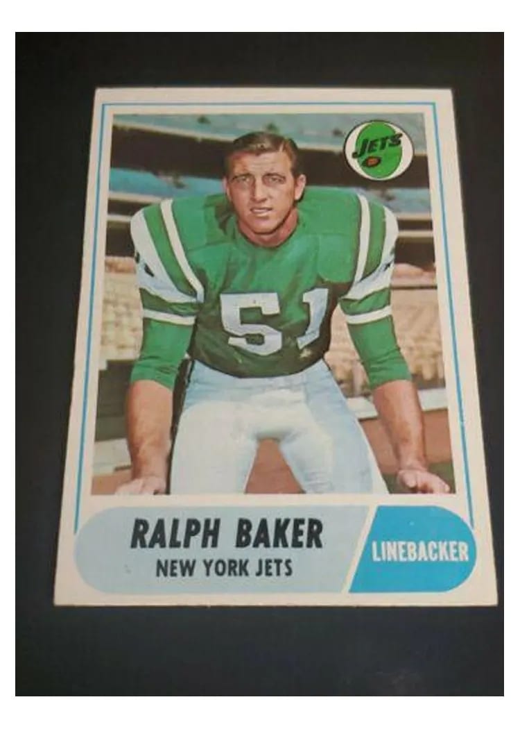 1968 Topps Ralph Baker #38 card