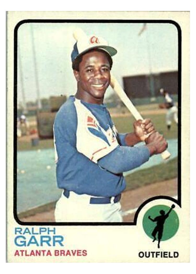 1973 Topps Ralph Garr #15 card