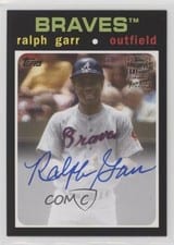 2020 Topps Archives Fan Favorites Autographs Ralph Garr #FFA-RG card