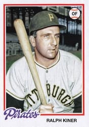 2022 Topps Archives Base Set Ralph Kiner #104 card