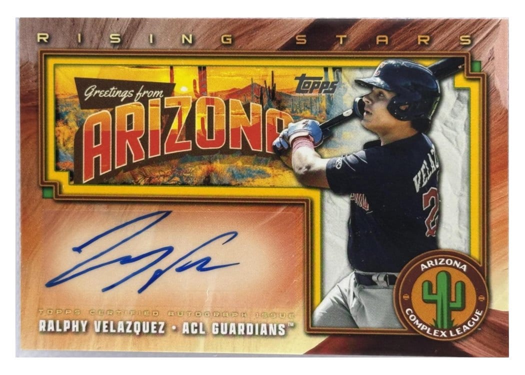 2024 Topps Pro Debut Complex League Rising Stars Autographs Ralphy Velazquez #CLRSA-RV card