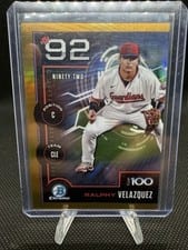 2025 Bowman Bowman Scouts Top 100 Ralphy Velazquez #BTP-92 card