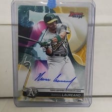 2020 Bowman's Best Best of 2020 Autographs Ramon Laureano #B20-RL card