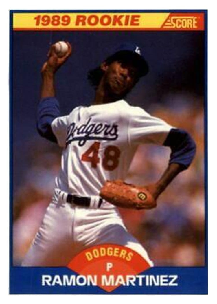 1989 Score Ramon Martinez #635 card