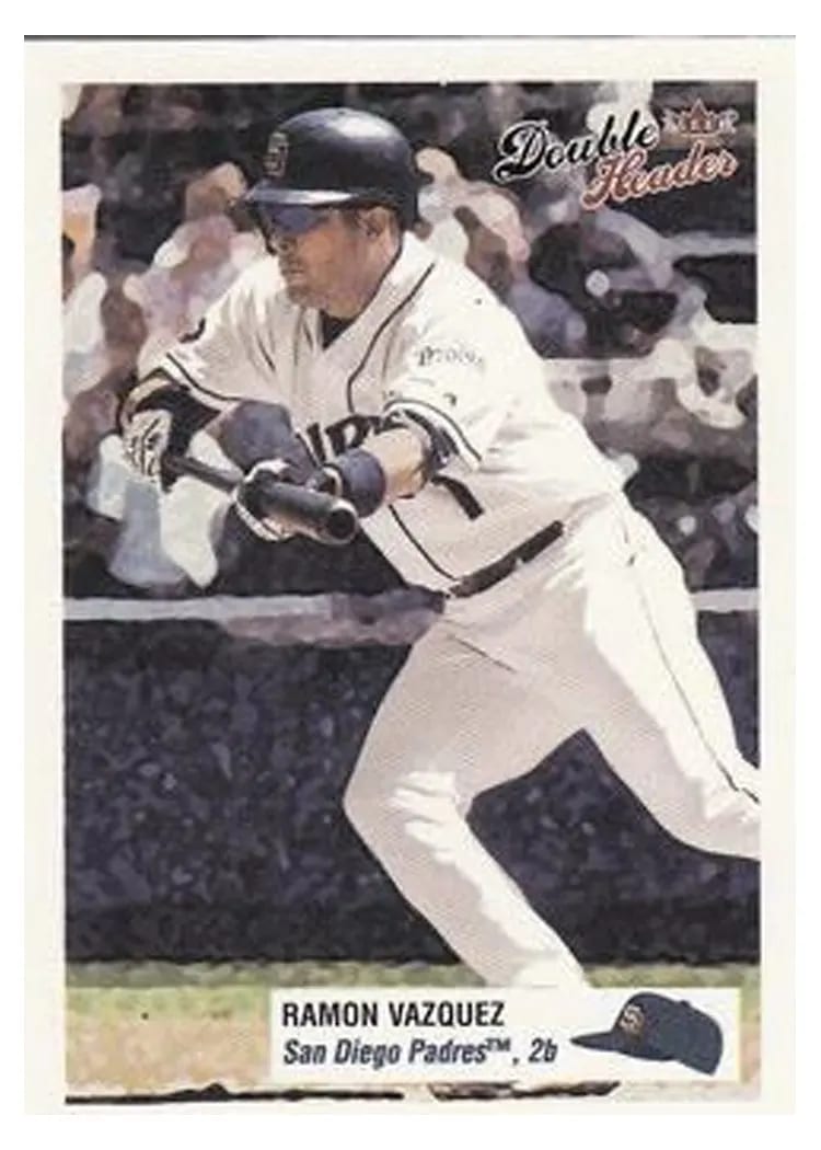 2003 Fleer Double Header Ramon Vazquez #1 card