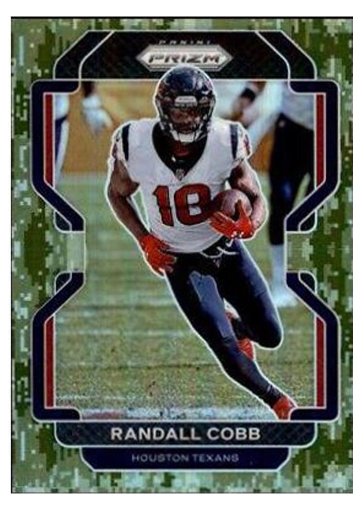 2021 Panini Prizm Base Set Randall Cobb #33 card
