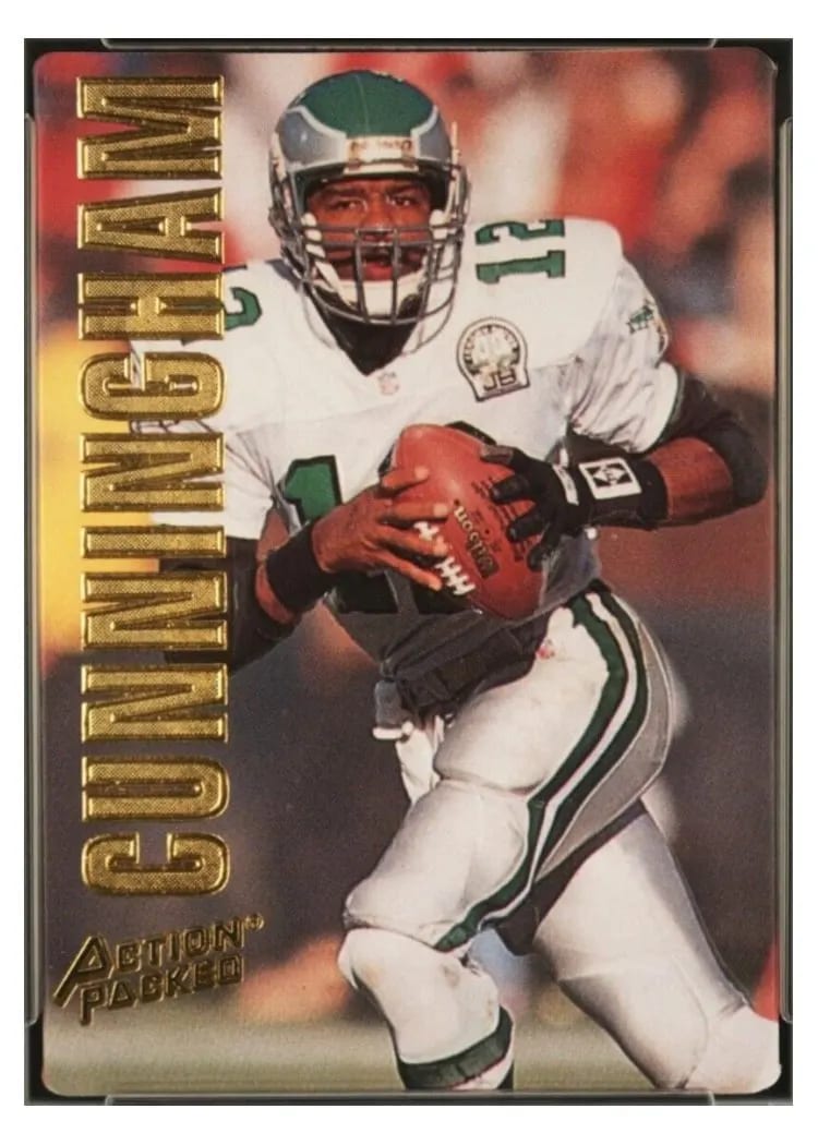 1993 Action Packed Randall Cunningham #31 card