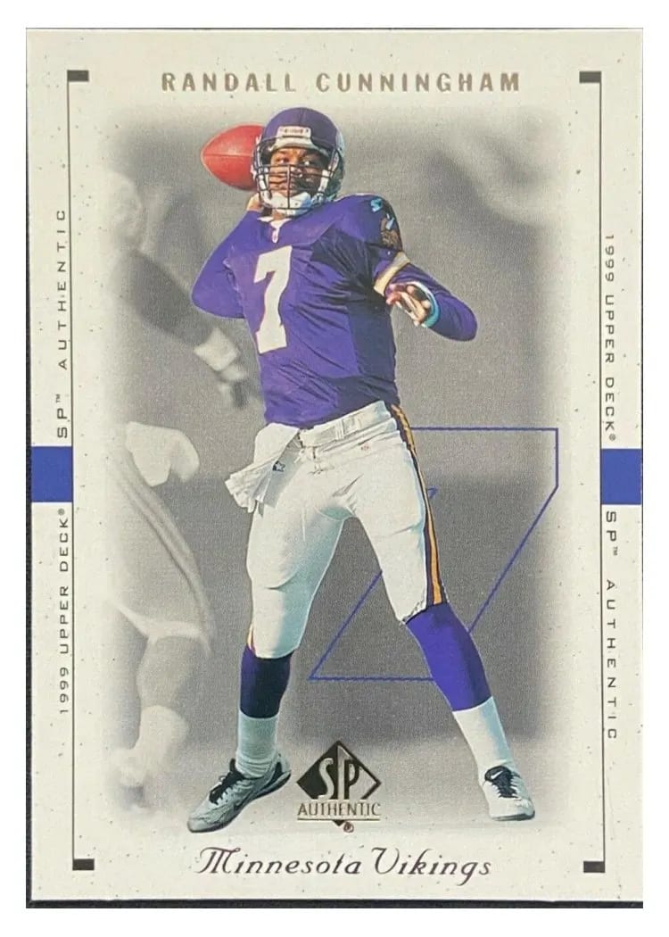 1999 SP Authentic Randall Cunningham #46 card