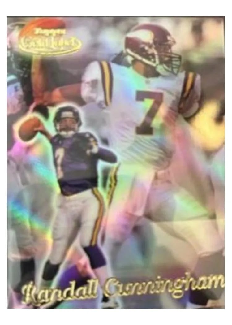 1999 Topps Gold Label Randall Cunningham #39 card