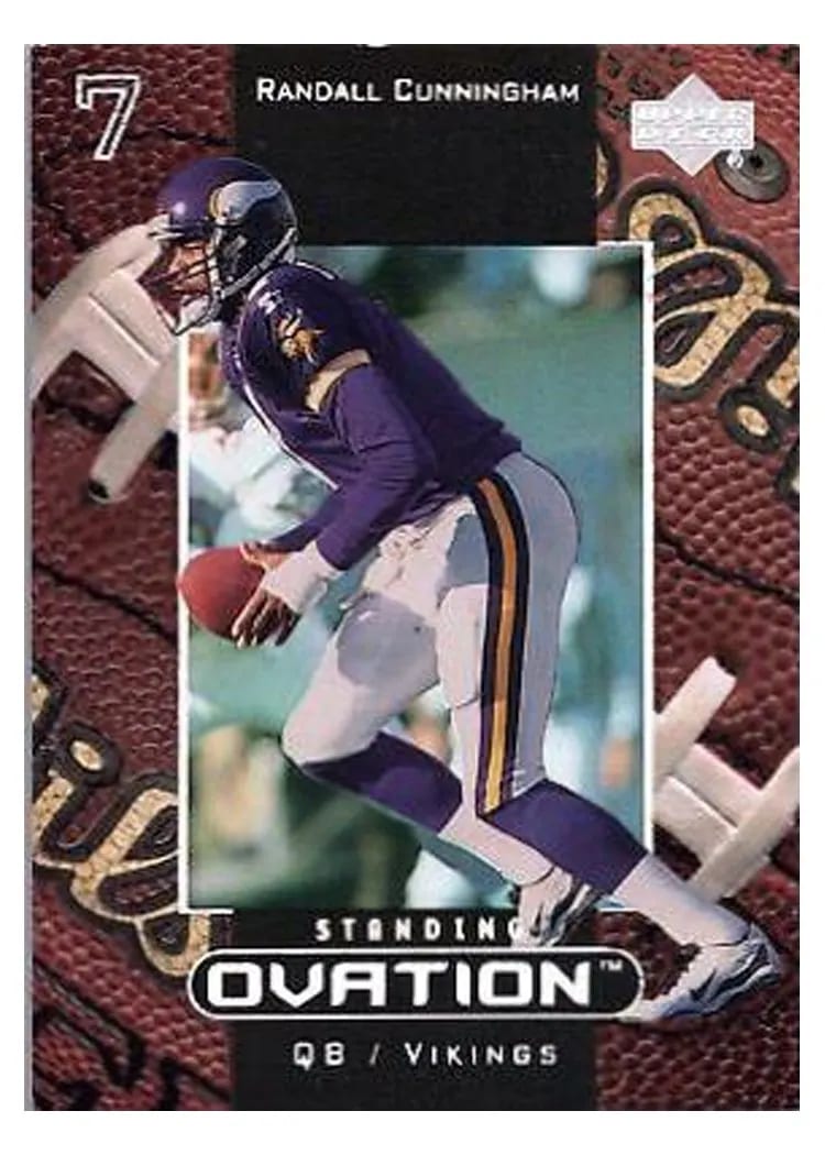 1999 Upper Deck Ovation Randall Cunningham #31 card
