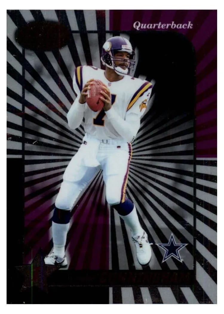 2000 Leaf Certified Randall Cunningham #35 card