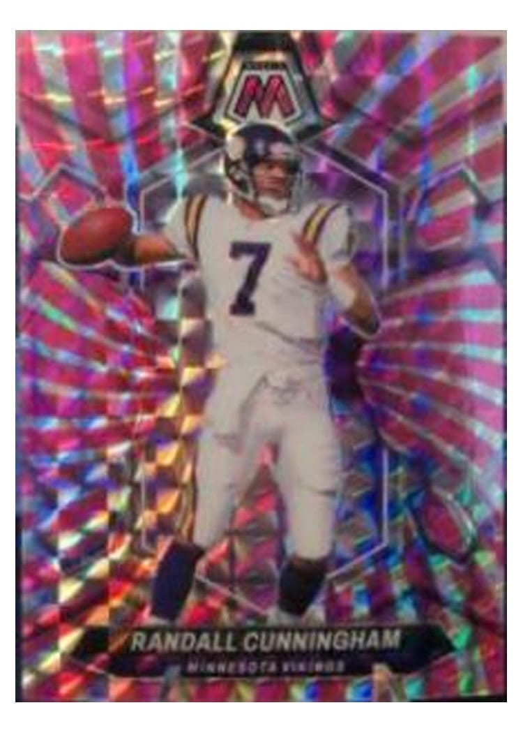 2024 Panini Mosaic Base Set Randall Cunningham Pink Swirl #241 card
